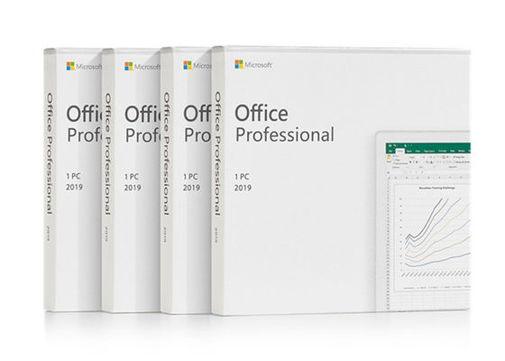 Το αρχικό Microsoft Office 2019 υπέρ συν χρονική εξουσιοδότηση ζωής καρτών αδειών τη βασική
