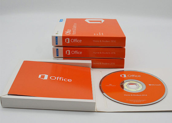 Πολυ σπίτι του γλωσσικού Microsoft Office 2016 και λιανική πώληση σπουδαστών με DVD KeyCard