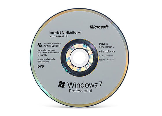 Βασικά παράθυρα 7 αδειών πολύγλωσση γλώσσα λειτουργικών συστημάτων με την πλήρη συσκευασία DVD