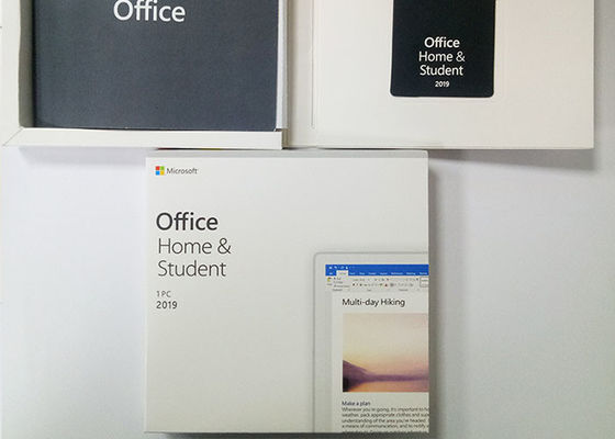 Σπίτι FPP MS Office 2019 και λιανικό κλειδί σπουδαστών, γραφείο 2019 HS της Mac