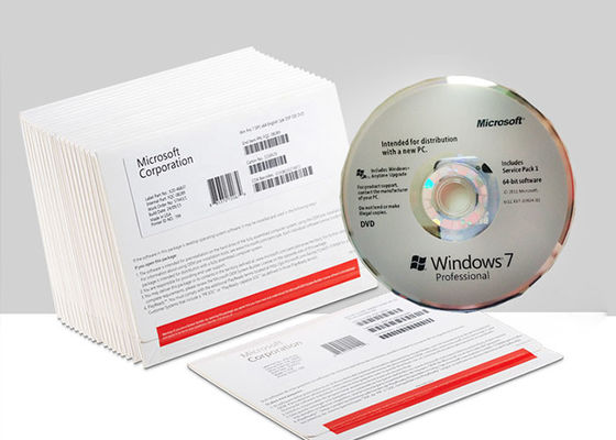 Τα αγγλικά παράθυρα 7 έκδοσης συσκευασία λειτουργικών συστημάτων DVD κερδίζουν το υπέρ κλειδί αδειών 7